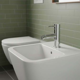 chrome bidet mixer tap Main image