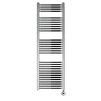 chrome electric towel radiator 