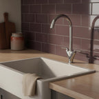 chrome monobloc kitchen mixer tap