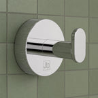 chrome single robe hook 