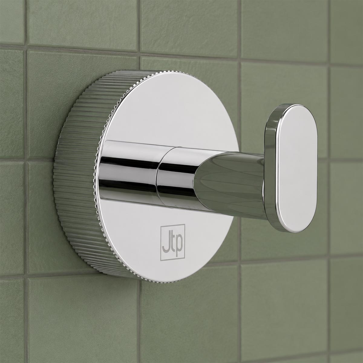 chrome single robe hook 