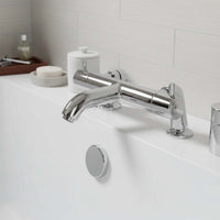 chrome thermostatic bath filler tap 
