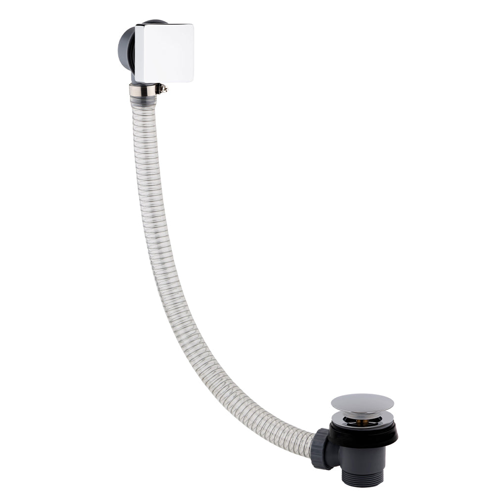 chrome click clack bath waste Main image