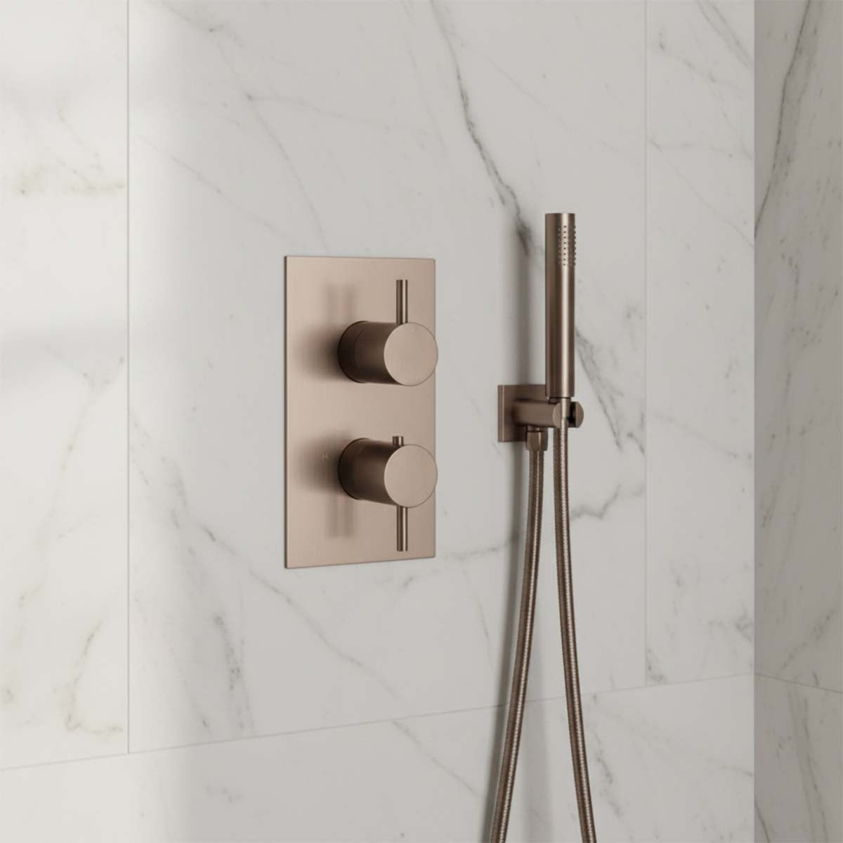 concealed shower mixer valve 2 way