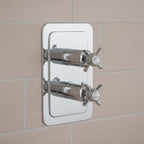 2 way concealed thermostatic shower mixer valve 