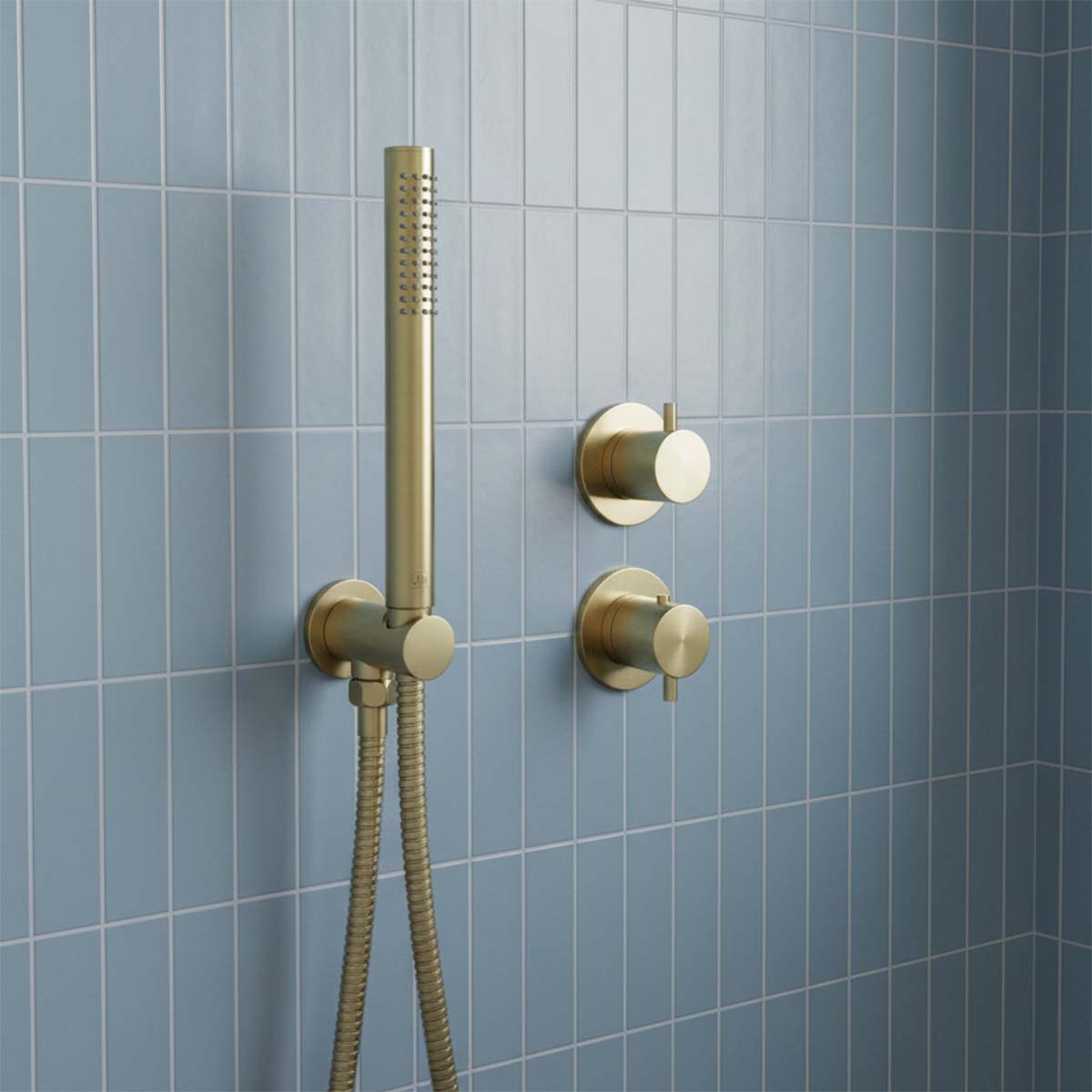 concealed thermostatic shower valves brushed brass