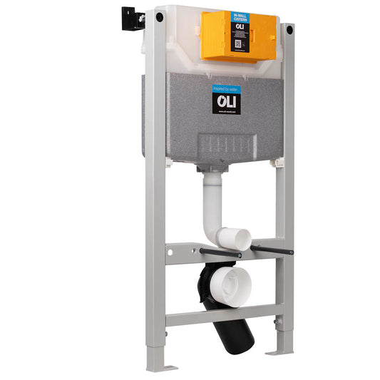 980cm Pre-wall Freestanding W.C. Frame with Cistern