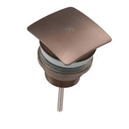 dark bronze basin waste slotted and unslotted 