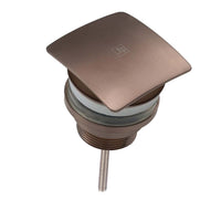 dark bronze basin waste slotted and unslotted 