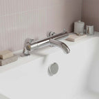 deck mounted thermostatic bath filler