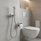 douche sprayer kit with temperature control - chrome 