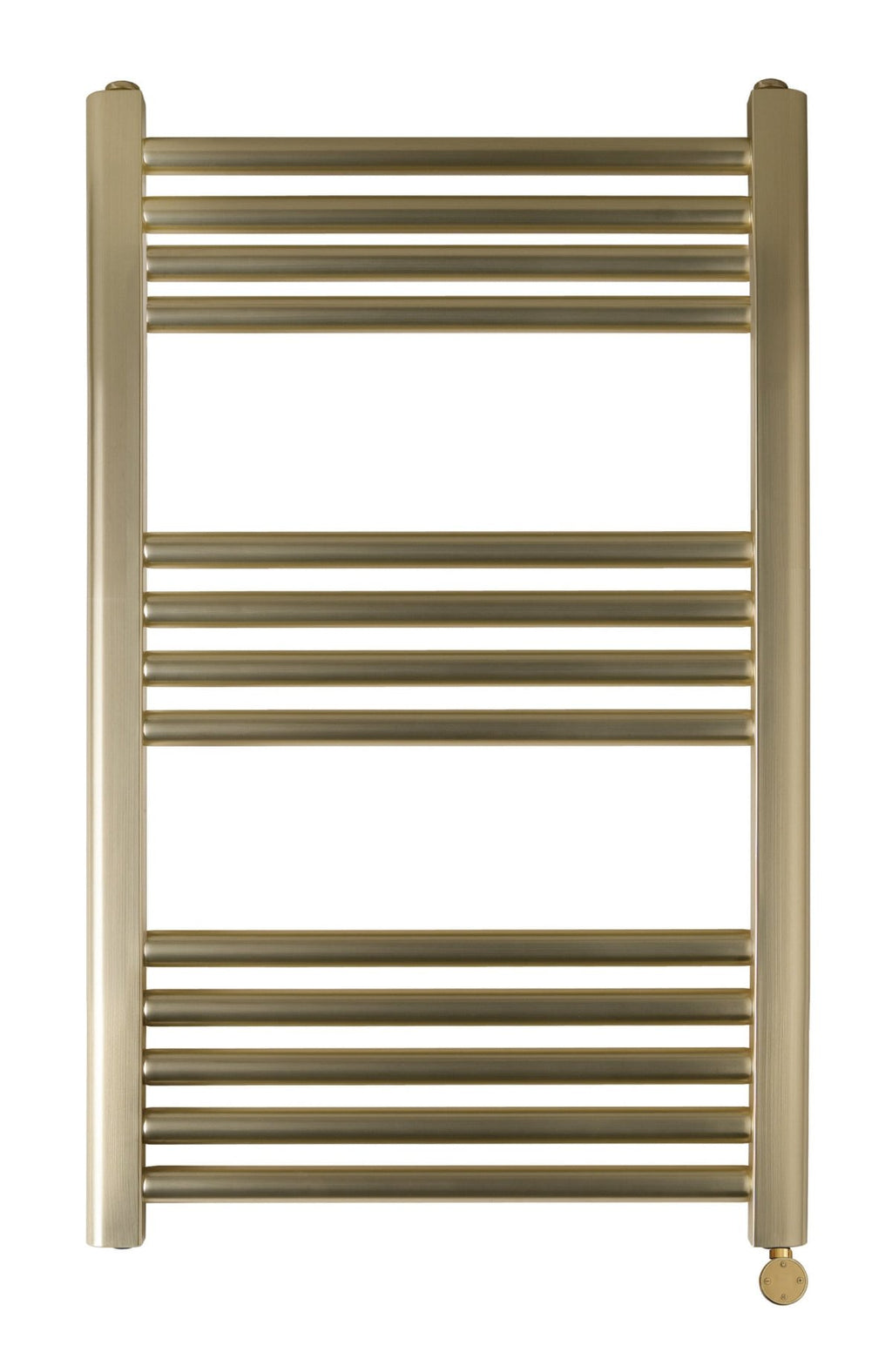 gold electric heated towel rail