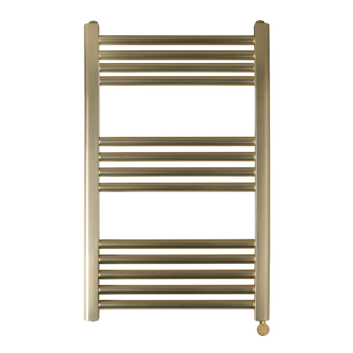 gold electric heated towel rail