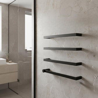 PrimeZion Round Electric Towel Rail Bars Secondary image