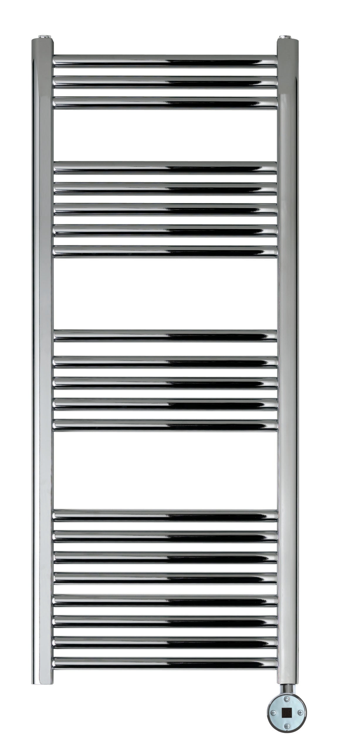 chrome towel rail radiator electric 