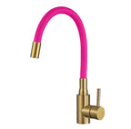 pink kitchen tap