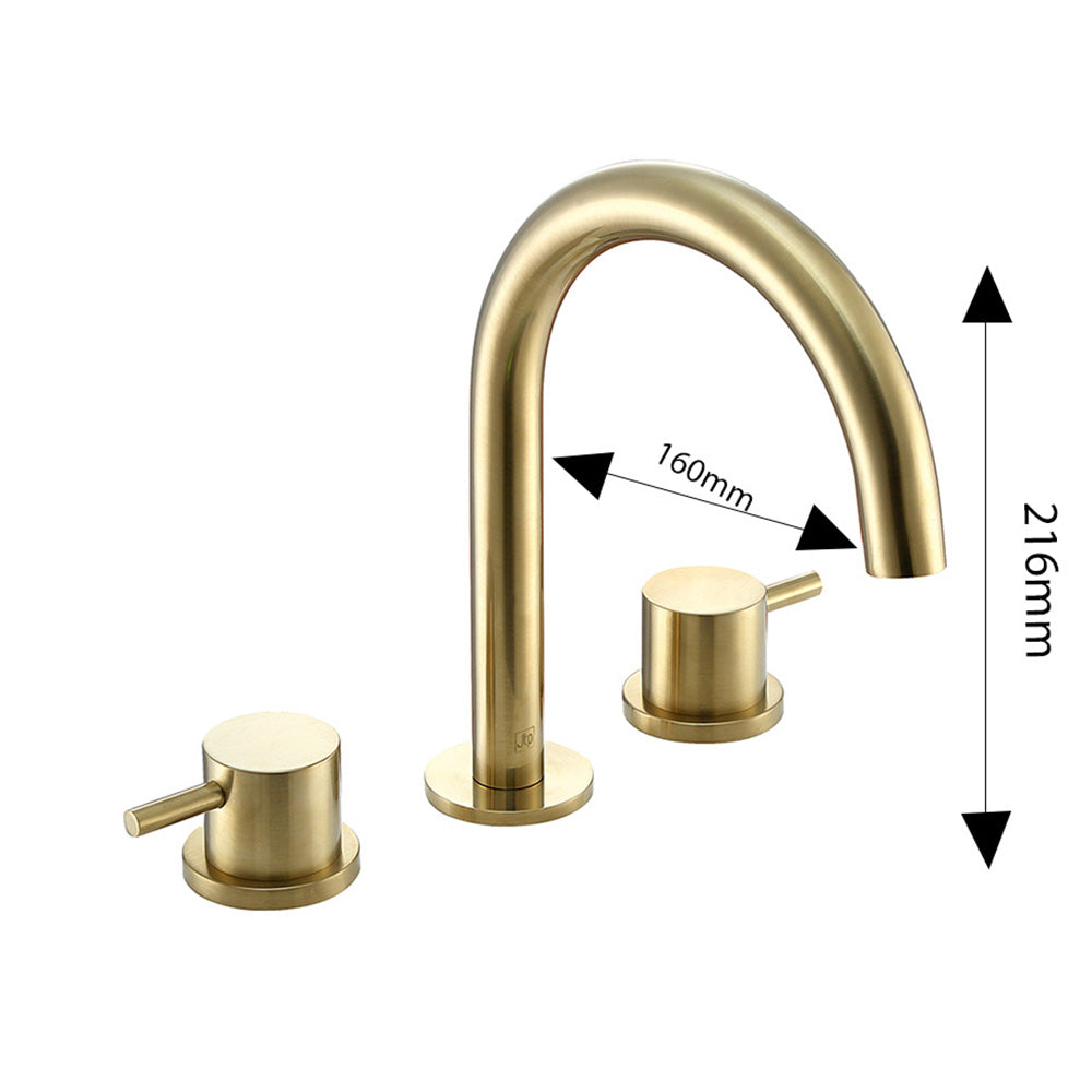 3 Hole Basin Mixer Taps