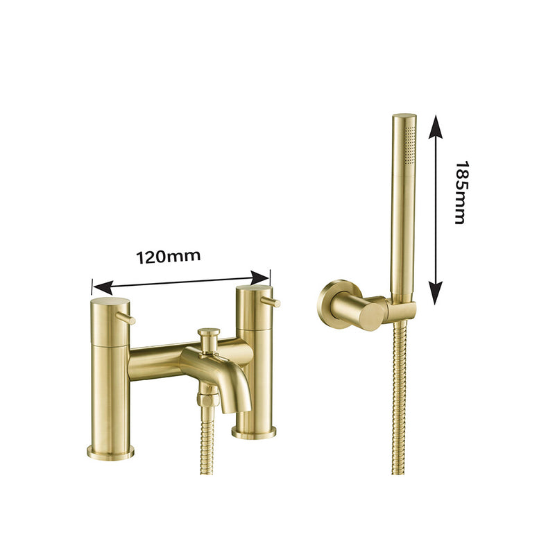 bath shower mixer tap with shower kit