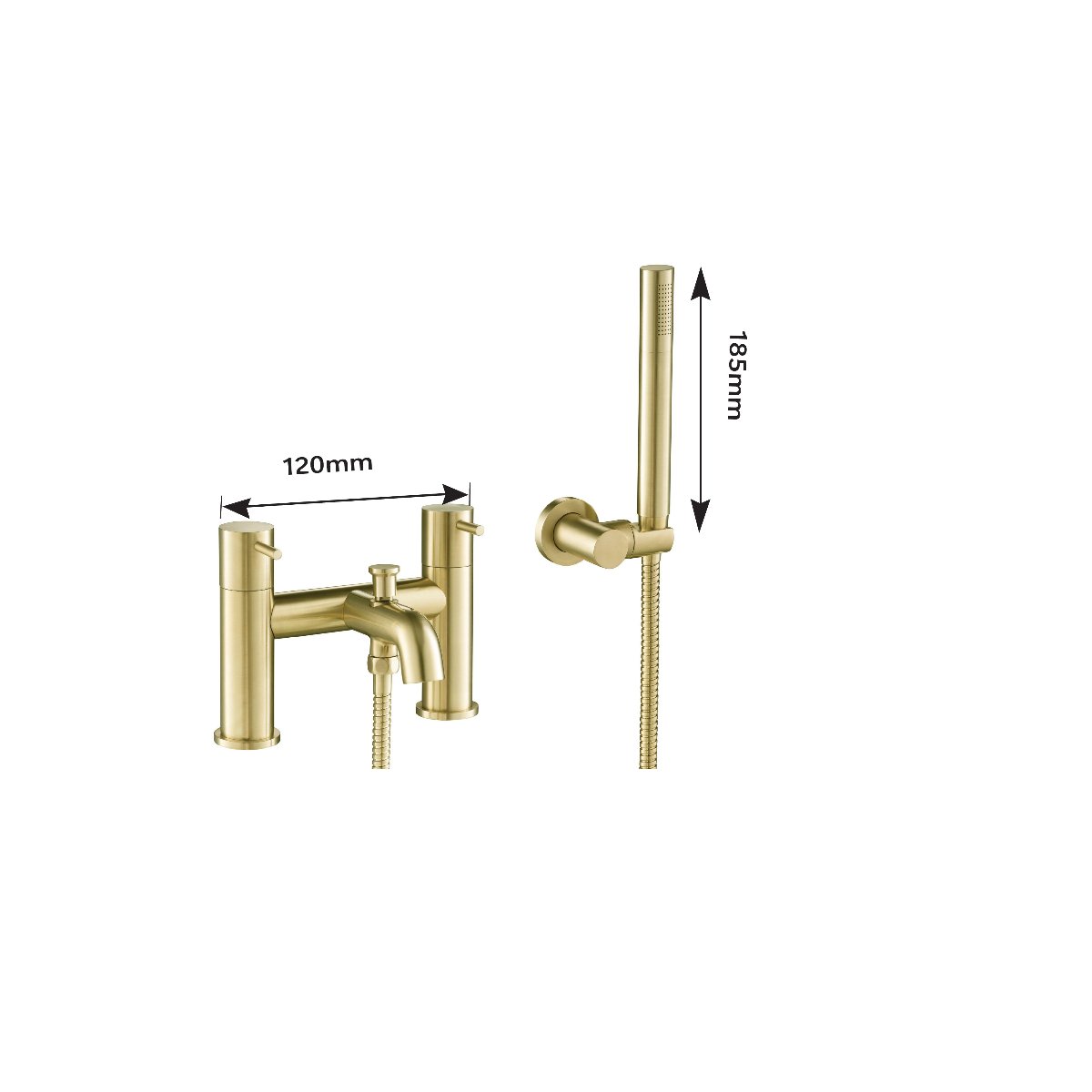 bath tap and shower kit