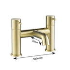 Deck mounted bath Filler Taps