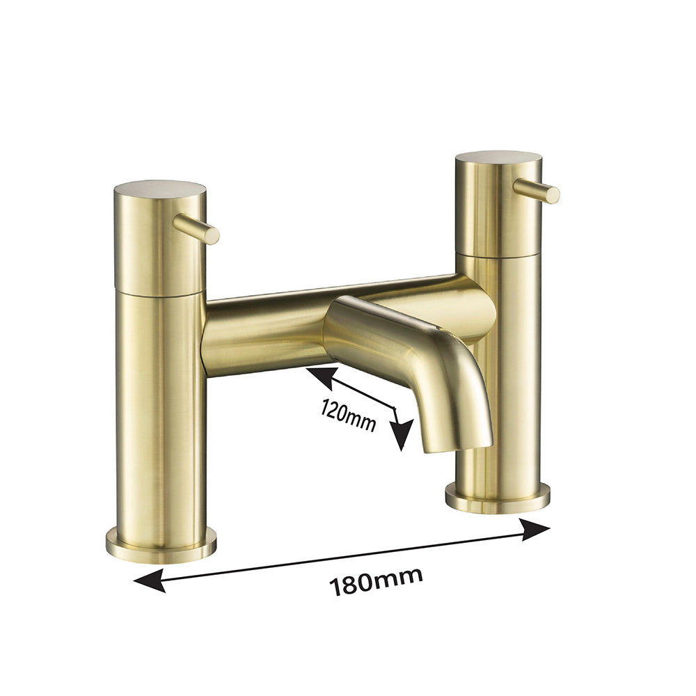 Deck mounted bath Filler Taps