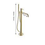 modern freestanding bath tap