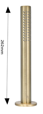 gold pullout shower handle