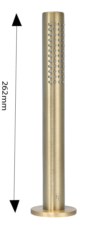 gold pullout shower handle