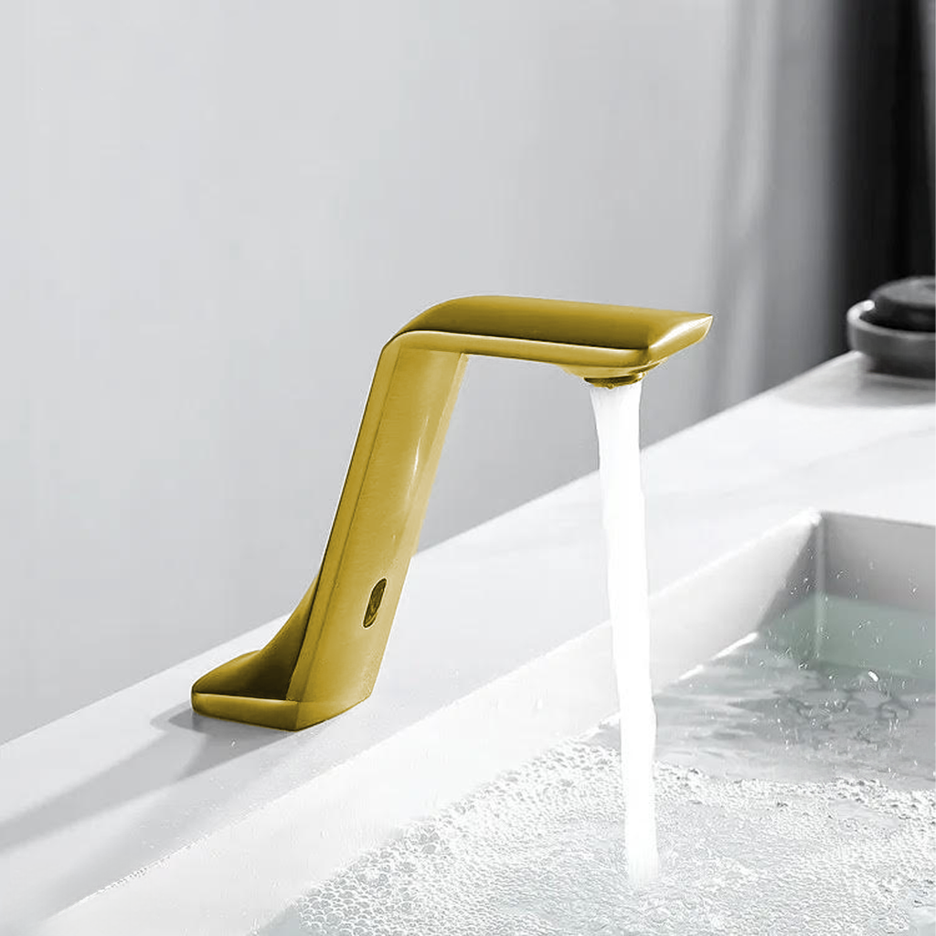 Sensor Smart Mixer Water Tap Brushed Brass