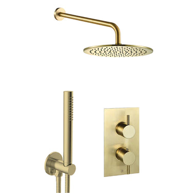 Concealed Shower Valve, Fixed Showerhead & Handset