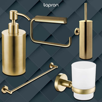 Deck Soap Dispenser, Towel Rail, Toilet Paper Holder & More Main image