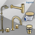 best shower waste, basin bottle trap, deck mounted soap dispenser