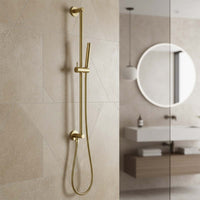 gold shower slider rail kit