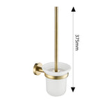  wall mounted toilet brush holder ! TAPRON UK