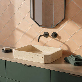 gunmetal basin mixer tap wall mount with single lever Main image