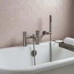 gunmetal bath shower tap deck mounted