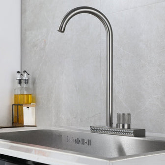 gunmetal grey kitchen tap Main image