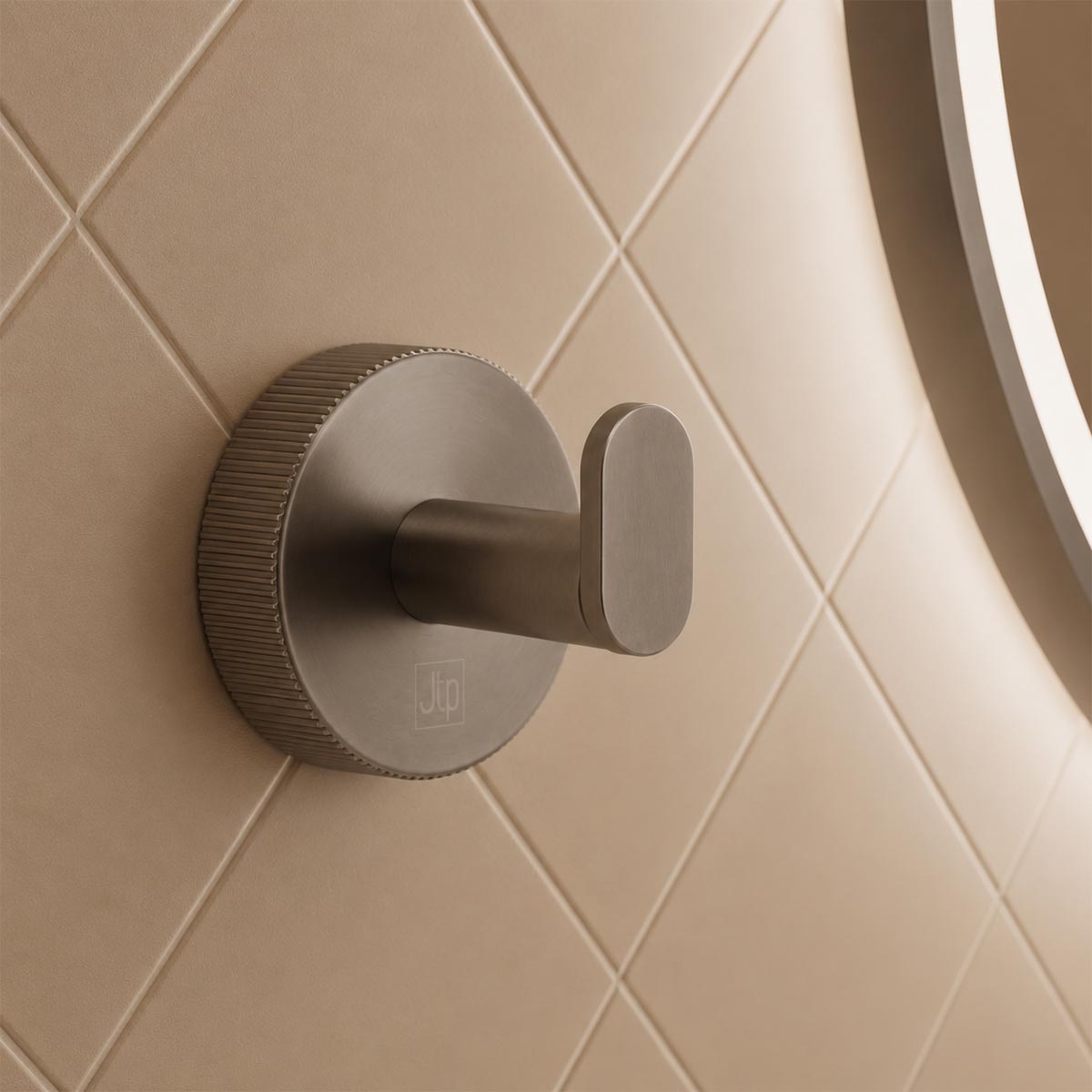 gunmetal robe hook 