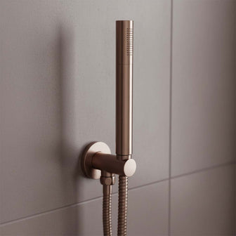 hand held shower head and hose - bronze Main image