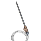 heating element brushed bronze