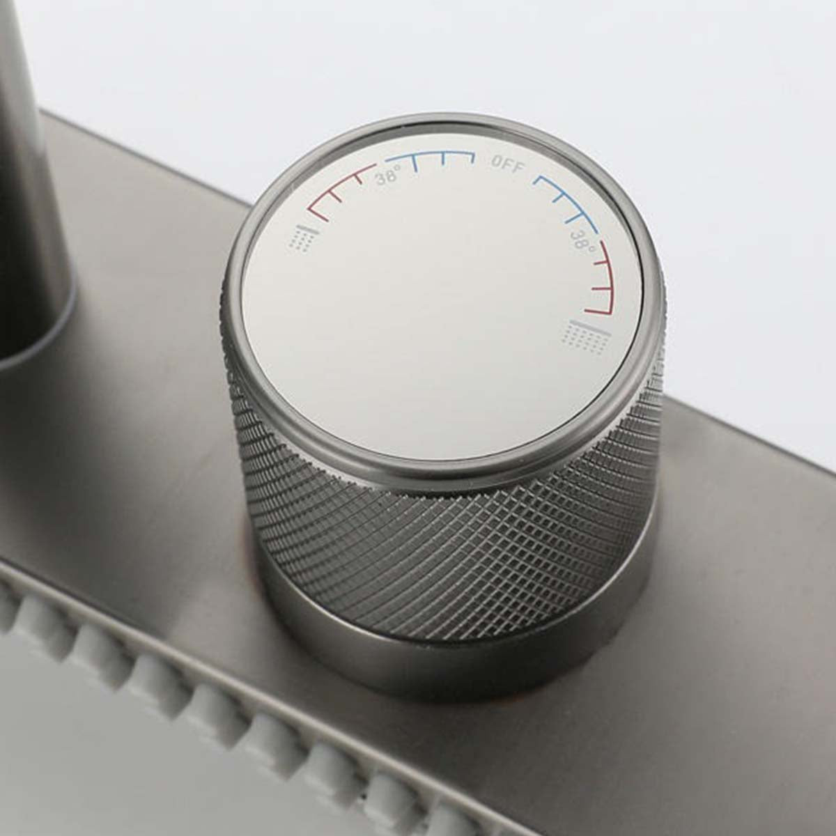 kitchen tap thermostatic knob control