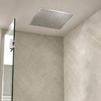 large 400mm square ceiling shower head