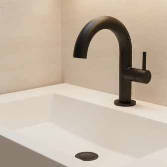 Basin Mixer Tap with Side Lever Main image
