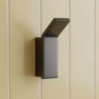 Black Single Robe Hook Secondary image