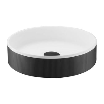 Matt Black Countertop Basin with Click Clack Waste Secondary image