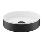 matt black countetop basin 