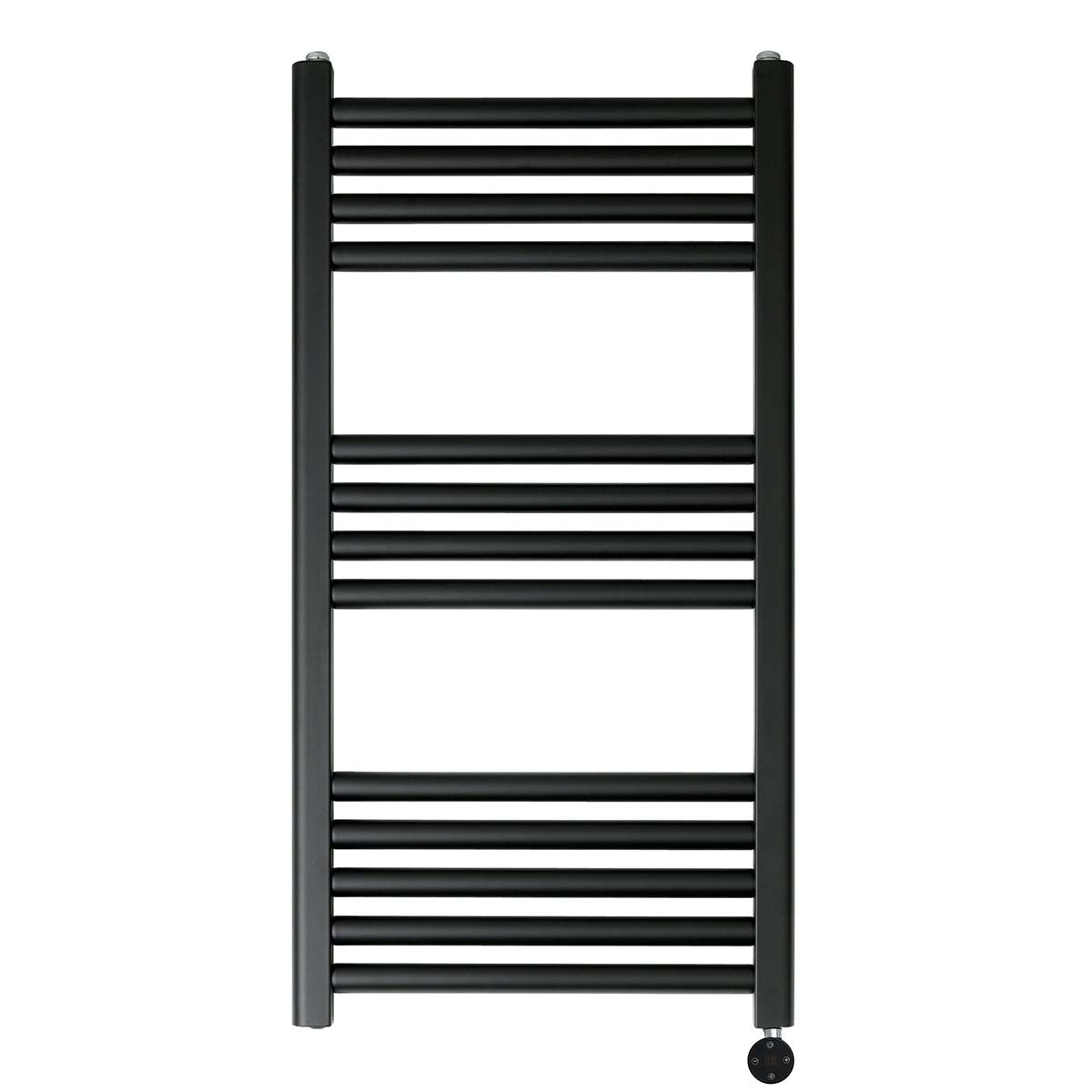 matt black electric towel warmer
