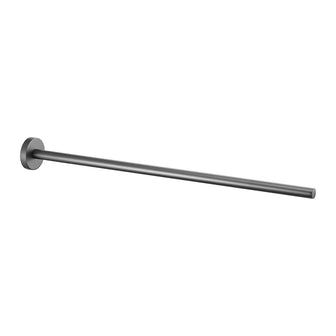 matt black towel holder bar 500mm Main image