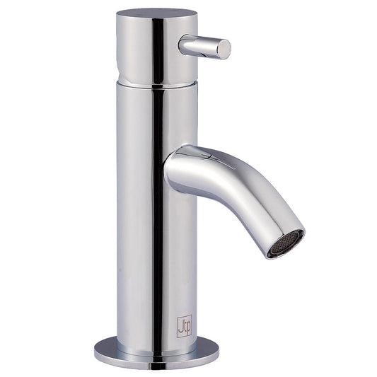 chrome basin mixer tap deck mounted