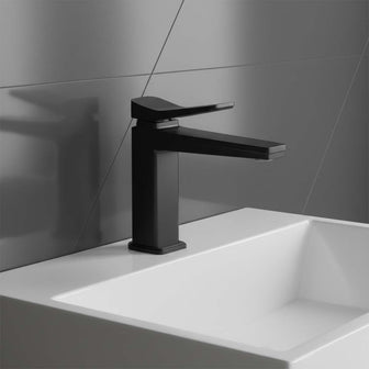 mono basin tap - matt black Main image